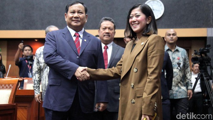 Komisi I dewan perwakilan rakyat RI akan menggelar rapat kerja (raker) dengan Menteri Pertahanan (Menhan) Prabowo Subianto di Gedung DPR, Jakarta, Senin (11/11/2019). Rapat kerja membahas industri pertahanan nasional.