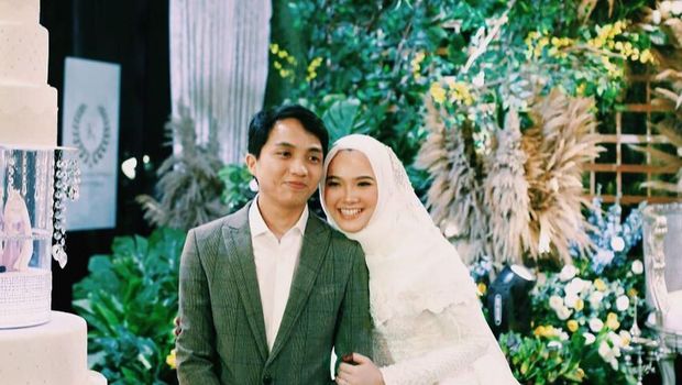 Erin dan Mirul saat menikah