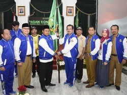Lepas Kontingen, Wagub Harap Jabar Jadi Juara Popnas dan Fornas