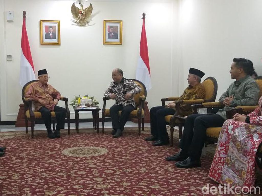 Temui Maruf Amin, Ilham Habibie Laporkan Wacana KEK Halal di Aceh