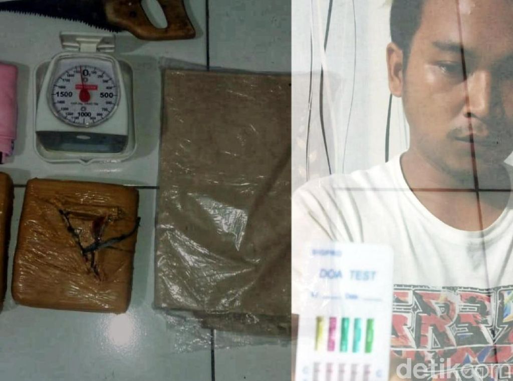 Simpan Ganja 1,5 Kg Dalam Lemari, Warga Cianjur Dibekuk Polisi Simpan Ganja 1,5 Kg Dalam Lemari, Warga Cianjur Dibekuk Polisi