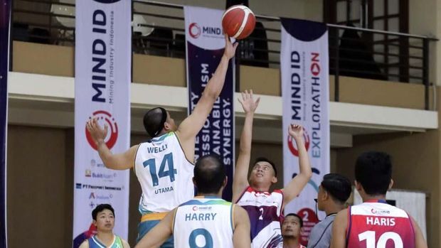 Holding Tambang Rayakan HUT dengan Kompetisi Basket