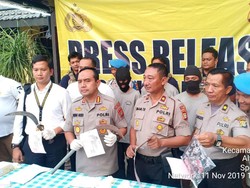 Geng Motor Cilincing Pembacok Sekuriti Berakhir di Polisi