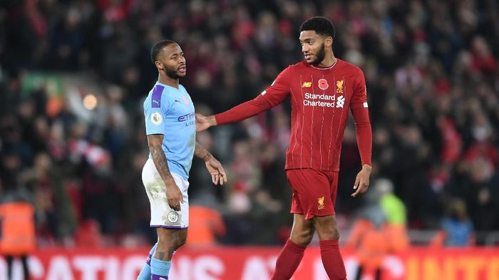 Rio Ferdinand kecam keputusan Gareth Southgate coret Sterling (Foto: Laurence Griffiths/Getty Images) Rio Ferdinand kecam keputusan Gareth Southgate coret Sterling (Foto: Laurence Griffiths/Getty Images)