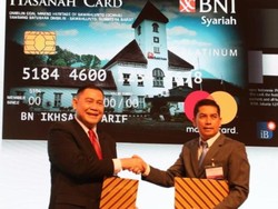 BNI Syariah Launching Kartu Platinum Hasanah Desain Sawahlunto