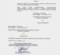 Tarif BBN-KB DKI Jakarta menjadi 12,5 persen. (Foto: Dok. Pemprov DKI)