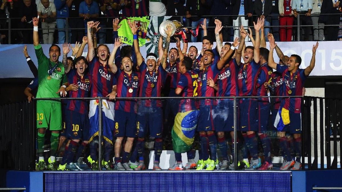Juara kompetisi Eropa di Barcelona mendapatkan gaji seumur hidup. (Foto: Shaun Botterill / Getty Images)