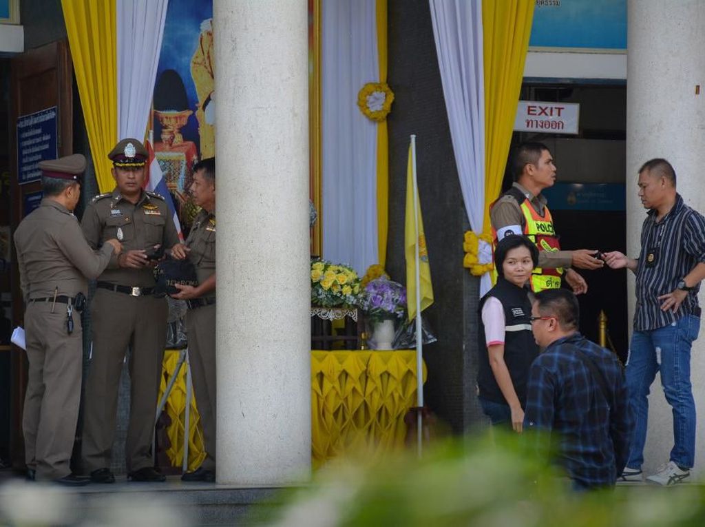 Baku Tembak di Ruang Sidang di Thailand, 3 Orang Tewas Baku Tembak di Ruang Sidang di Thailand, 3 Orang Tewas