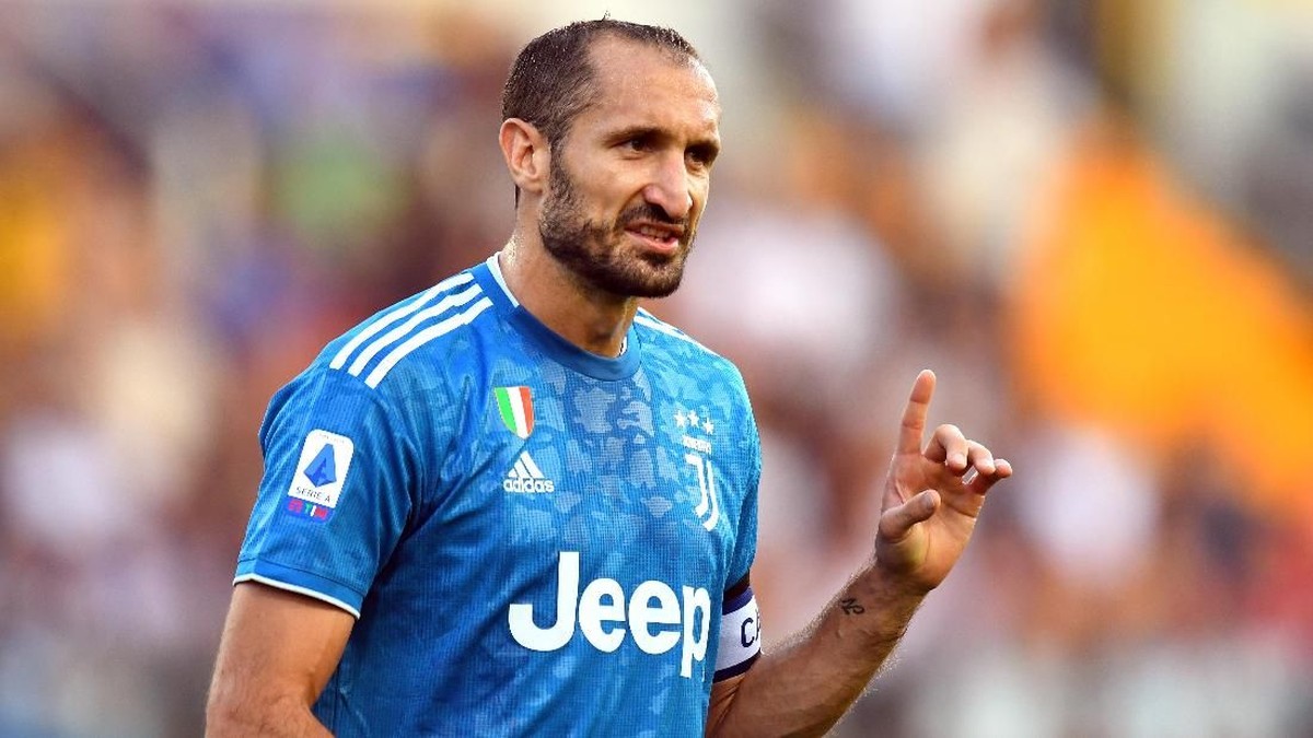 Giorgio Chiellini semakin dekat untuk kembali bermain dengan Juventus pasca pulih dari cedera (Foto: Alessandro Sabattini/Getty Images)