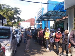 Pendaftaran CPNS Dibuka, Pembuat SKCK di Polrestabes Bandung Membludak