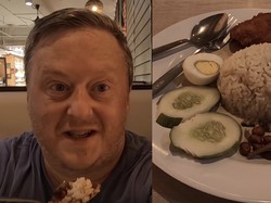 Ngidam Nasi Lemak, Pria Ini Rela Terbang 9.600 km dari Yunani ke Malaysia