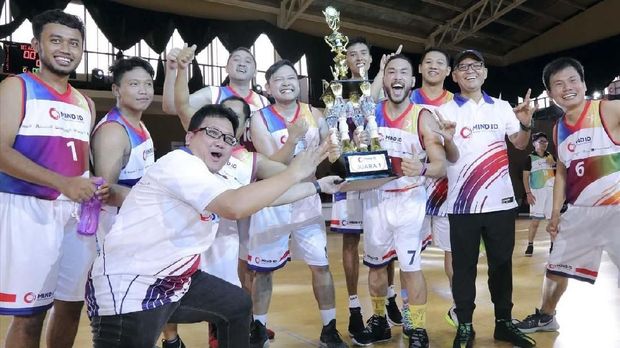 Holding Tambang Rayakan HUT dengan Kompetisi Basket