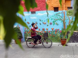 Mural 3D Bertema Kota Jakarta Warnai Kawasan Taman Sari