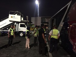 Bus di Area Bandara Ngurah Rai Bali Kembali Keluarkan Api dan Berasap