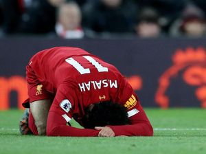 Cedera Engkel Kambuh, Salah Absen Bela Timnas Mesir Cedera Engkel Kambuh, Salah Absen Bela Timnas Mesir