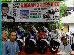 Cakades di Pekalongan Ramai Bagi Door Prize, dari Mobil hingga Umrah