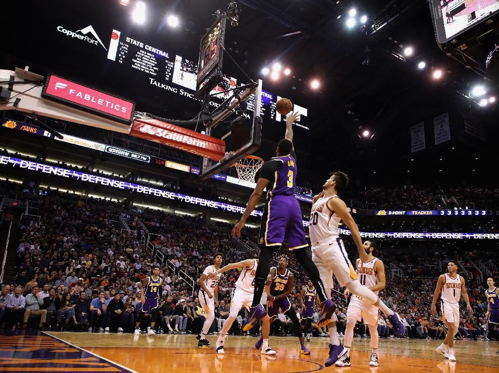 Kembali ke Jalur Kemenangan, Lakers Atasi Suns Kembali ke Jalur Kemenangan, Lakers Atasi Suns