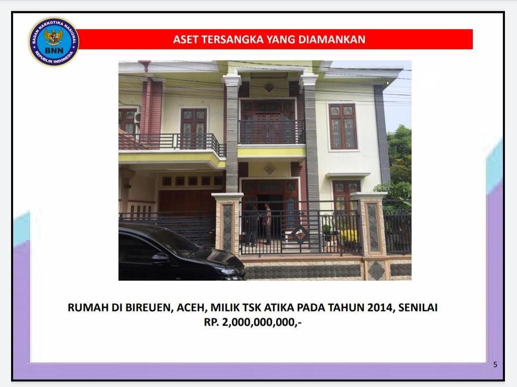 BNN Sita Aset Senilai Rp 31 M dari Istri Mafia Sabu Murtala BNN Sita Aset Senilai Rp 31 M dari Istri Mafia Sabu Murtala