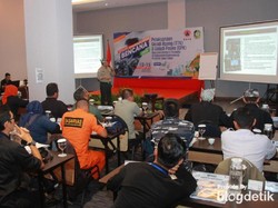 BNPB Gelar Simulasi Penanggulangan Bencana di Banyuwangi