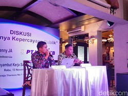 Survei LSI: Kepercayaan Publik Terhadap Presiden-KPK Turun Usai Pilpres 2019