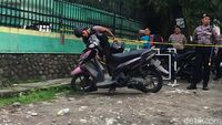 Ini Motor Pelaku Bom Bunuh Diri di Polrestabes Medan