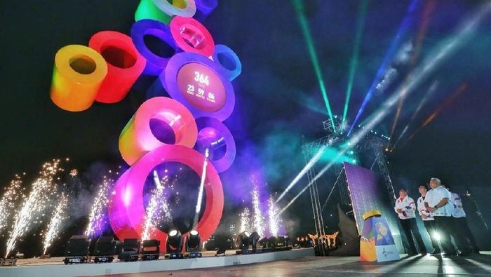 Agus Prayoko menyumbang emas dari senam meja lompat di SEA Games 2019. (Foto: dok. 2019seagames.com)