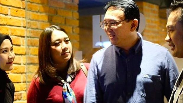 Ahok dan Pupur Nastiti Devi