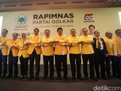 Mayoritas DPD Dukung Airlangga Pimpin Golkar 5 Tahun ke Depan