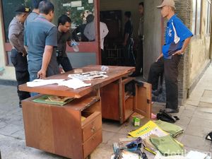 Terkuak! Meja Arsip di Kantor Korpri Klaten Ternyata Sengaja Dibakar