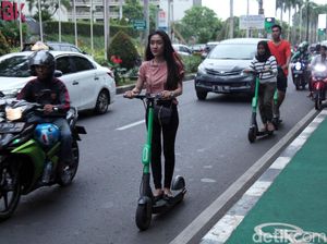 Hati-hati! Dishub DKI Akan Tindak Skuter Listrik yang Tak Tertib