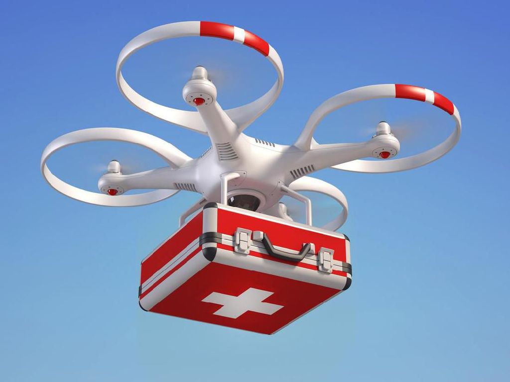 Mimpi Menkes Terawan Soal Layanan Digital, Kirim Obat Pakai Drone