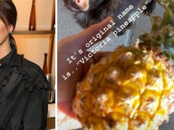 Victoria Beckham Pamer Foto Nanas Victoria yang Mungil