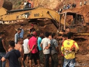 1 Pekerja Tambang Tertimbun Longsor di Gunung Sariak Padang Ditemukan Tewas