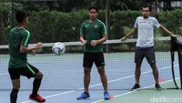 Timnas Indonesia U-23 berlatih ringan guna memulihkan fisik.