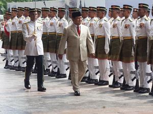 Momen Kunjungan Perdana Menhan Prabowo ke Malaysia