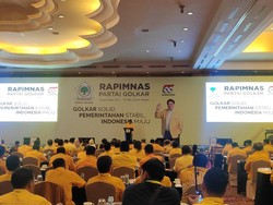 Buka Rapimnas Golkar, Airlangga: Kita Bertekad Tidak Pecah atau Saling Sikut