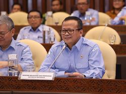 Rapat dengan KKP, Komisi IV Doa Bersama untuk Edhy Prabowo