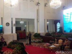 Kala Jokowi Hampir Lupa Sapa Maruf Amin di Acara Penyerahan DIPA Tahun 2020