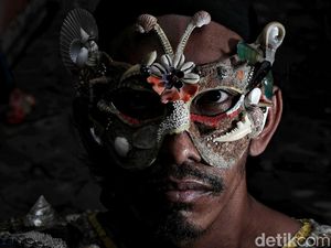 Potret Sang Maestro Seniman Kerang di Pesisir Utara Jakarta