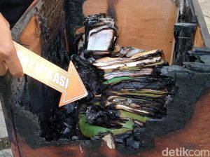 Ini Foto-foto Arsip Korpri Klaten yang Sengaja Dibakar