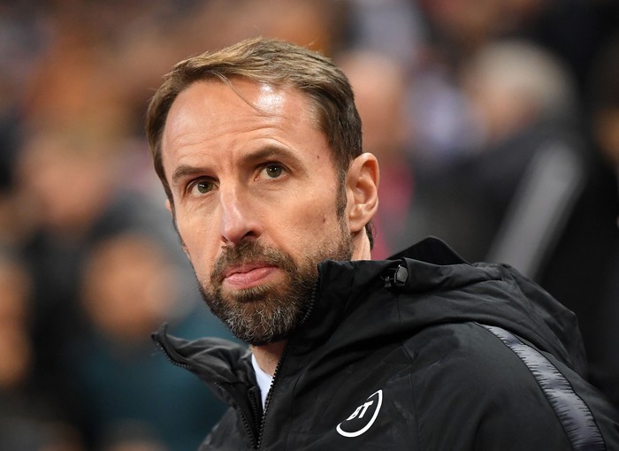 LONDON, ENGLAND - NOVEMBER 14: Gareth Southgate, Manager of England prior to the UEFA Euro 2020 qualifier between England and Montenegro at Wembley Stadium on November 14, 2019 in London, England. (Photo by Michael Regan/Getty Images)