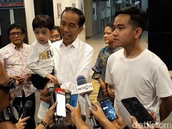 Didampingi Jokowi, Gibran Umumkan Nama Anak Keduanya: La Lembah Manah