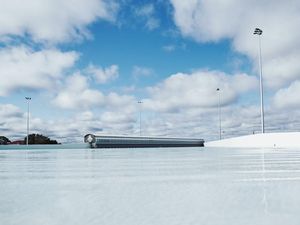 Foto: Kolam Ombak Buatan Pertama di Australia