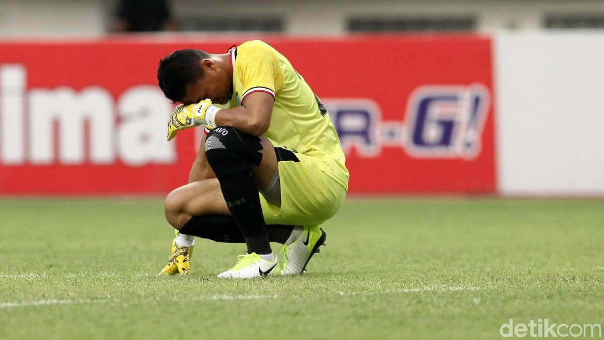 Dian Agus Prasetyo menyesali kekalahan 3-4 Persela Lamongan dari Persija Jakarta. (Foto: Rifkianto Nugroho/detikcom)