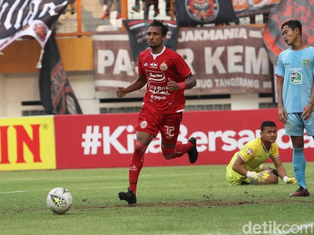 Persija Jakarta menang 4-3 atas Persela Lamongan di Liga 1 2019. (Foto: Rifkianto Nugroho/Detikcom)