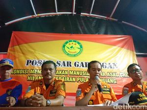 Basarnas Hentikan Pencarian WN China yang Hilang di Pulau Sangiang Banten Basarnas Hentikan Pencarian WN China yang Hilang di Pulau Sangiang Banten
