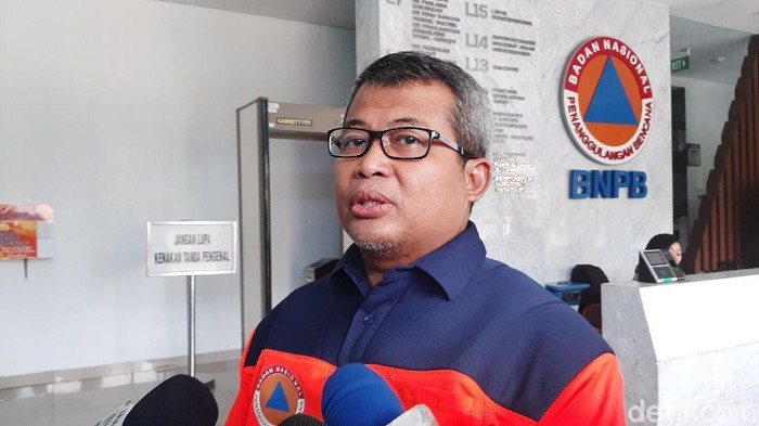 Kepala Pusat Data dan Informasi BNPB, Agus Wibowo (Lisye Sri Rahayu/detikcom) Kepala Pusat Data dan Informasi BNPB, Agus Wibowo (Lisye Sri Rahayu/detikcom)
