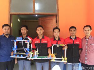 Keren! Siswa SMKN 2 Cimahi Bikin Printer 3D yang Ekonomis