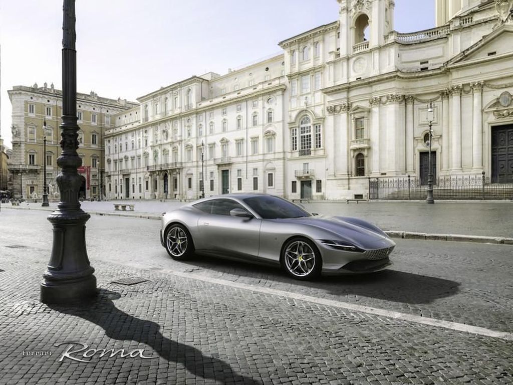Ferrari Terbaru Ini Disapa Roma