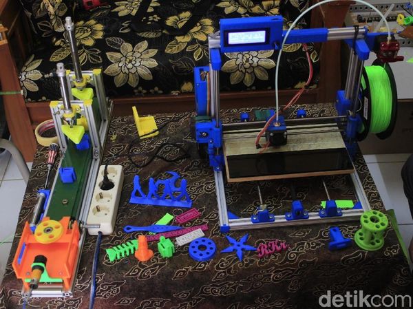 Ini Dia Mesin Printer 3D Buatan Anak SMK di Cimahi